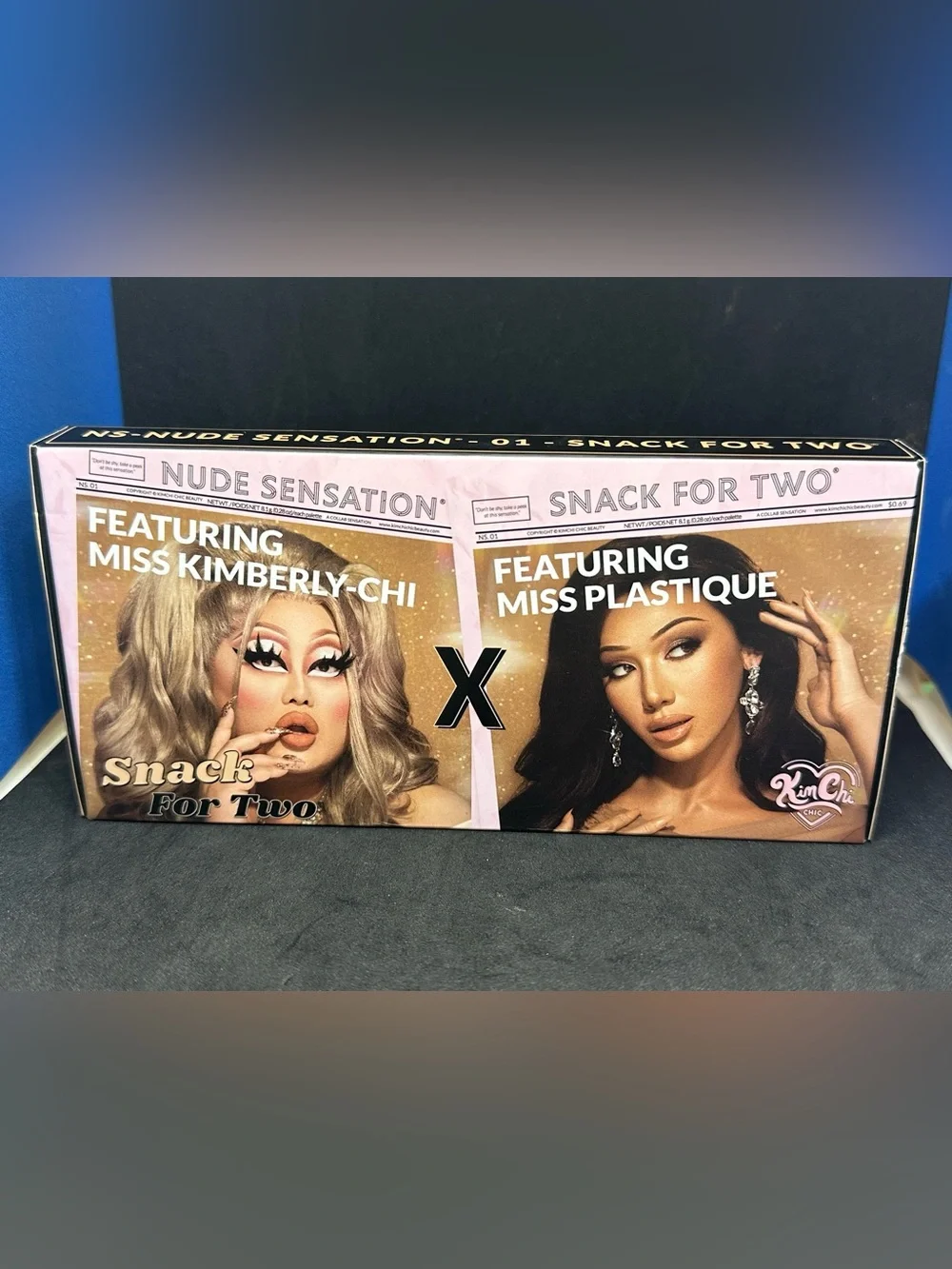 🆕 Kimchi chic snack for 2 palette & glazed 2 G2G-01 ✨new unused✨